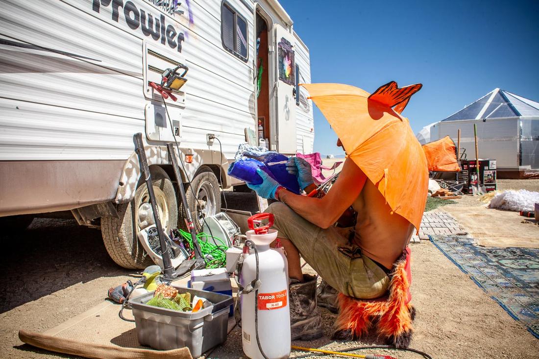 Build week, Burning Man 2019